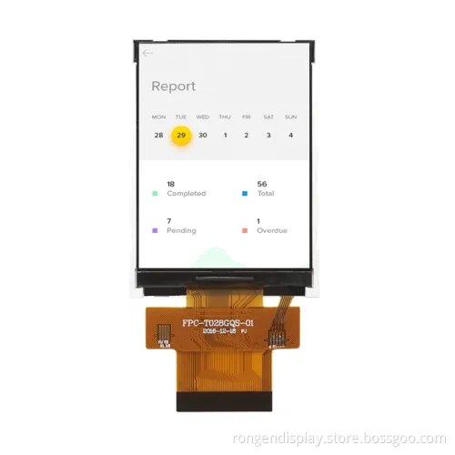ODM 2.8inch TFT LCD Module Small Screen Display Rg028GHD-03